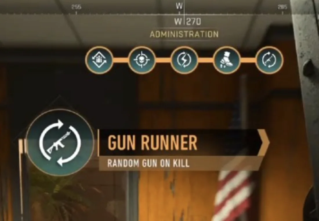 Havoc in Modern Warfare II: the modifier bar and the Gun Runner modifier banner